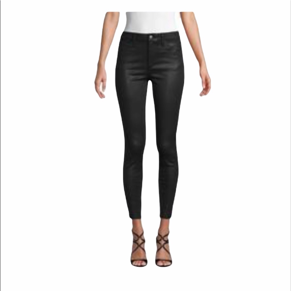 BCBGENERATION Jasper Coated Skinny Jeans Black 29